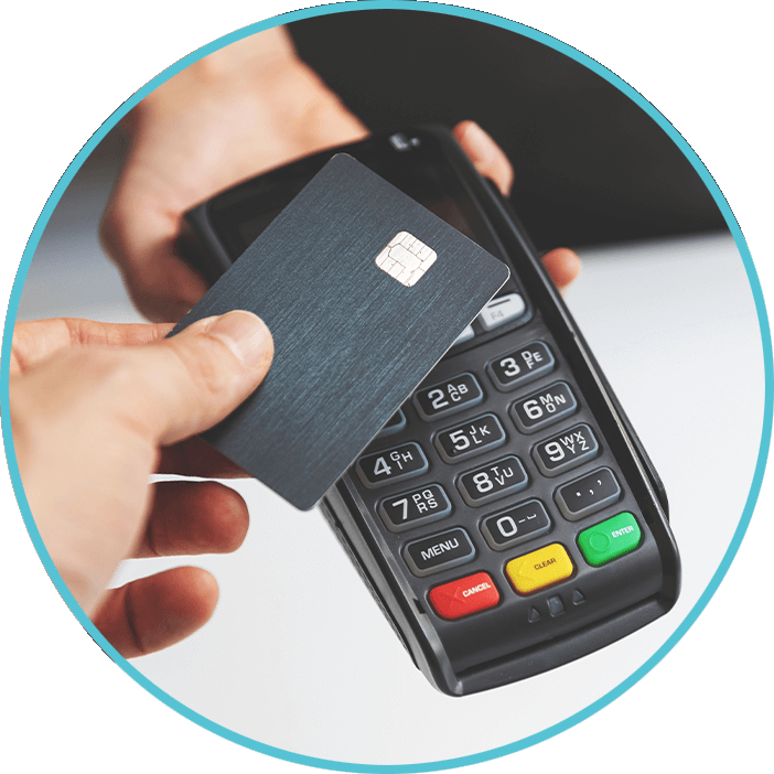 Paying with credit card