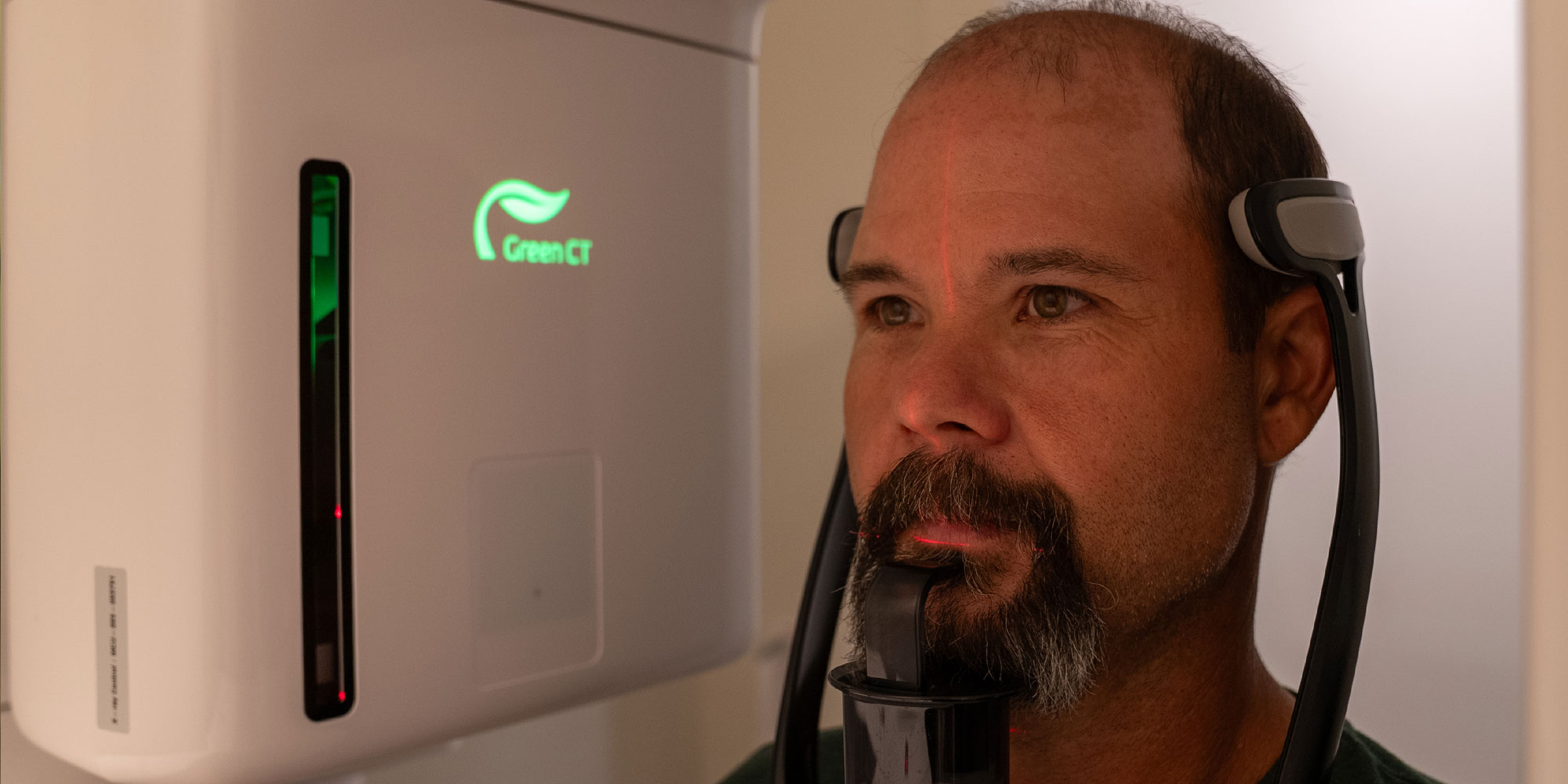 man getting a dental x-ray